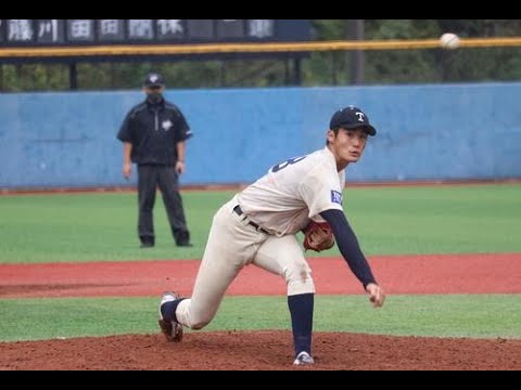 横浜桐蔭大がタイブレーク制し３連覇王手、巨人育成６位菊地大稀が完投