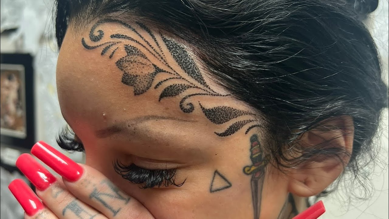 Vlog! Nails , strip club, I tattooed my face!#￼45