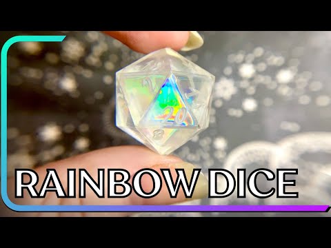 Making Prismatic Rainbow Dice