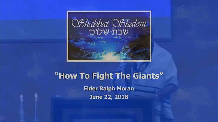 How to Fight the Giants Elder Ralph Moran Friday J...