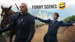 The Witcher   |  bloopers and funny scenes  |   Geralt and Jaskier  | netflix series