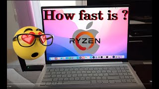 MacOS Monterey Benchmarks Ryzen APU on Asus Vivobook (Vega IGPU beta drivers for Mac)