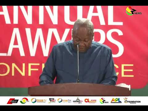 "The General Legal Council exist to intimidate lawyers who are critics of this government" - Mahama