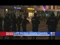 Downtown LA Protests Turn Violent As Demonstrators, Police Clash; Looting Reported