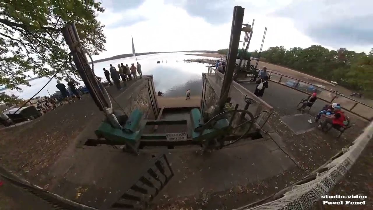 Rybník Rožmberk - Výlov - Říjen 2023