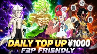 NEW All Anime Alliance RPG - Daily Top Up ¥1000 , Full SP Hero , Gacha Brutal , F2P Friendly screenshot 5