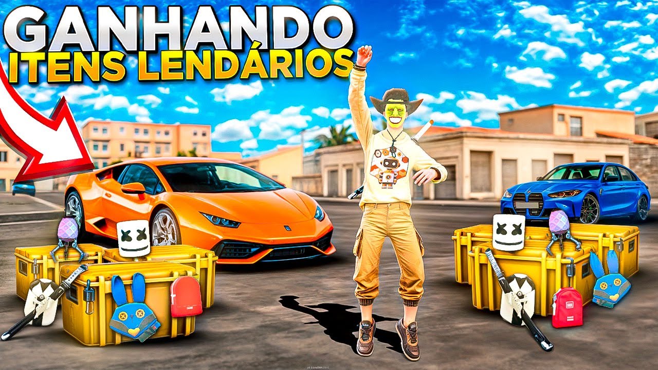 GANHEI OS MELHORES ITENS DAS CAIXAS NO RIO RISE