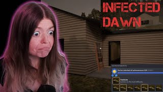 Me vs Zombie Horde! Infected Dawn full playthrough - All endings, achievements and items.