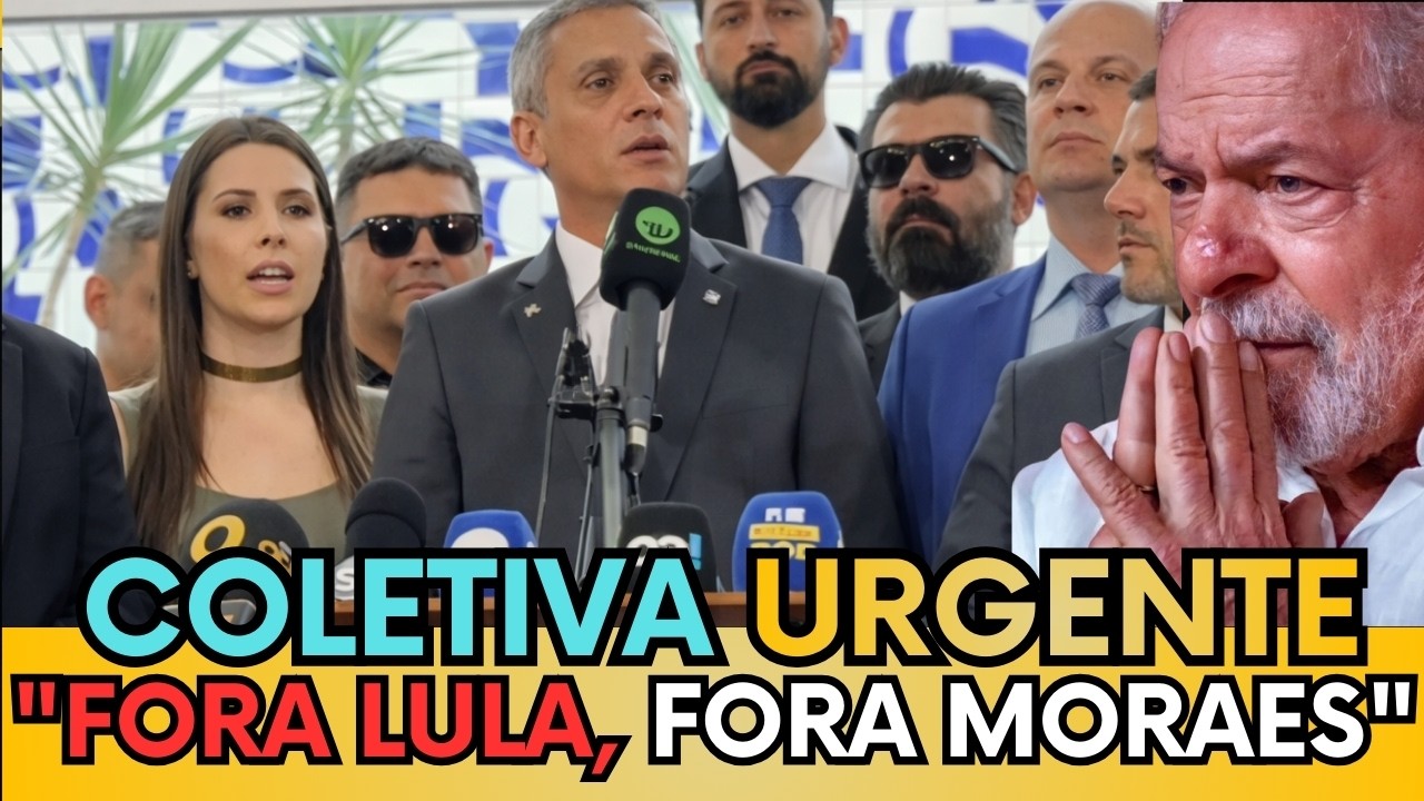 🚨 COLETIVA URGENTE! DEPUTADOS DA OPOSIÇÃO FAZEM PRONUNCIAMENTO CONTRA GOVERNO E STF -ASSISTA AO VIVO