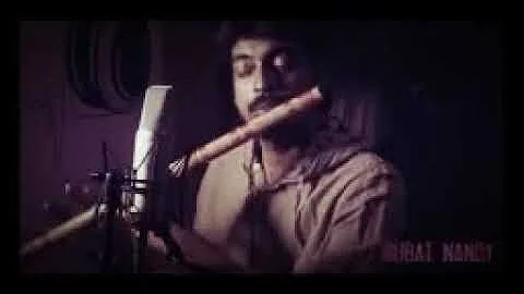 Chand chupa badal me flute song