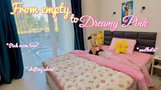 At 22, I Shifted Alone + My Dreamy Pink Apartment Tour 🌷🎀