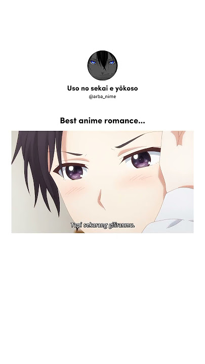 anime romance yang bakal bikin kalian senyum' sendiri 😊