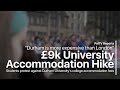 Durham&#39;s students say &quot;cut the rent&quot; as fees top £9k | PalTV Reports