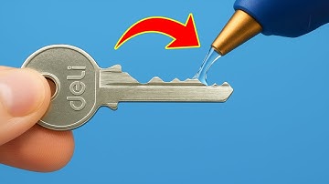 Hoe je een sleutel maakt die elk slot ter wereld kan openen – je gelooft het niet