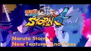 Naruto Storm 4: New Features In Battle System And Fixed Counter System