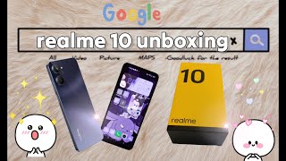 realme 10 aesthetic unboxing | + freebies | diy & how