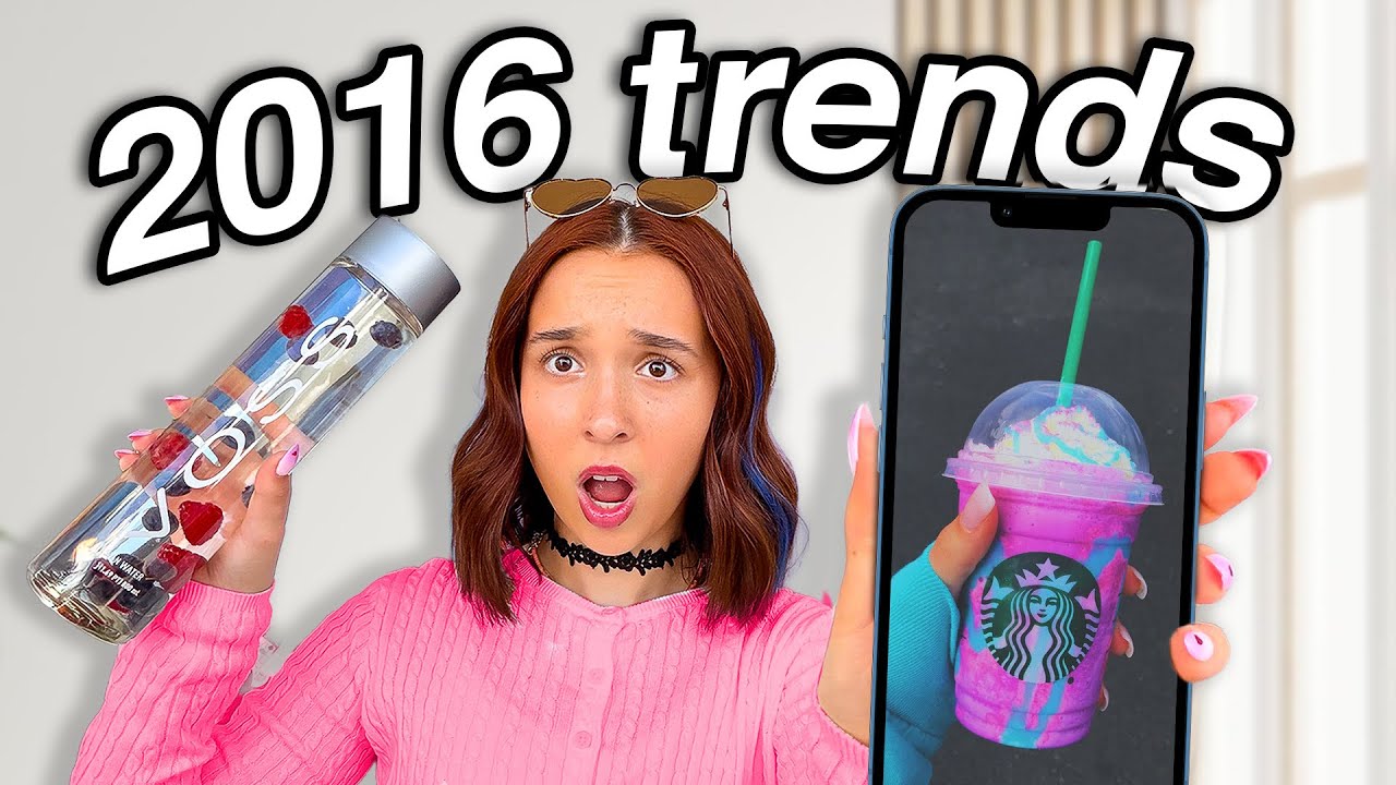 Воссоздаем самые вирусные тренды 2016 года!!