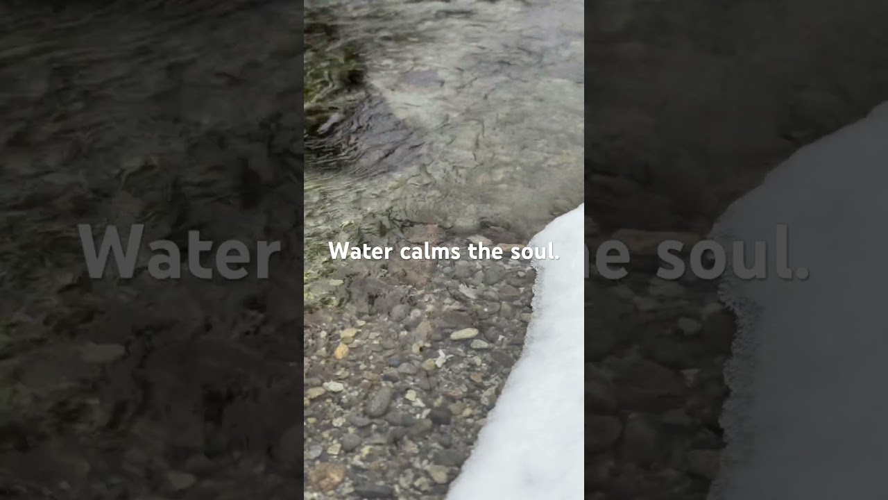 Snow & Water for Better Sleep 