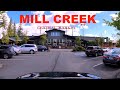 Mill creek downtown washington   drive 4k