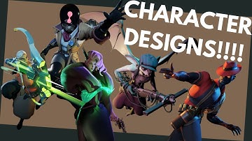 I LOVE Deadlock Character Designs!!!!