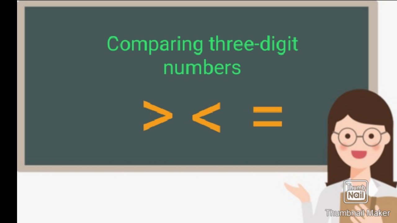 CBSE#class2#Maths#Comparing three_digit numbers - YouTube
