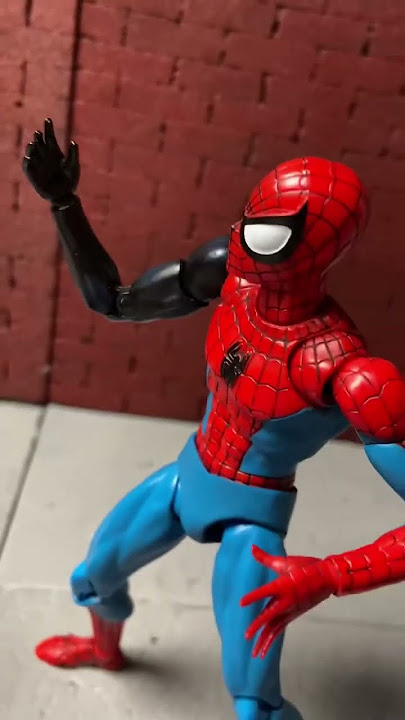 CT Toys Spiderman Black Suit Transformation #mcu #marvel #actionfigures #venom #spiderman