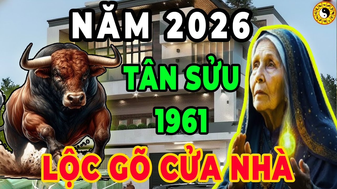 Tử Vi 2026 Tân Sửu 1961: 8 Tín Hiệu Vượng Tài Xuất Hiện – Vận Giàu Bùng Nổ, Tiền Bạc Ùn Ùn Kéo Đến