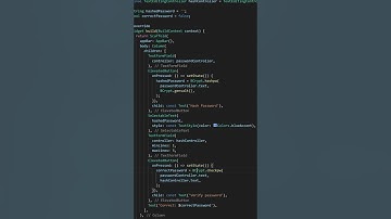 Use BCrypt password-hashing function to keep your system secure | Flutter #shorts