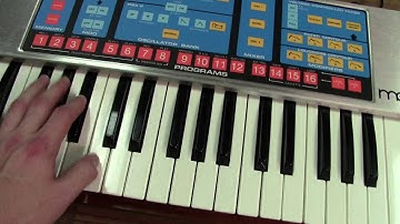 Moog The Source SOLD!! (Restored by Synthpro)