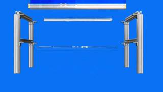 Famous 80/20:  3D Depiction of a Table Assembly Wealth
