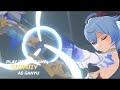 Blender Animation | Ganyu Highlight Intro (fan-made) | Genshin Impact