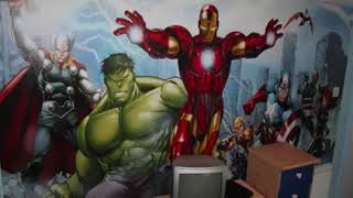 Walltastic Avengers Dulux bedroom in a box review