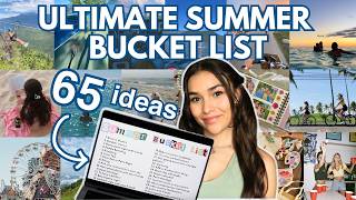 65 things to make this your BEST summer ☀️ 🌊 *ultimate* summer bucket list