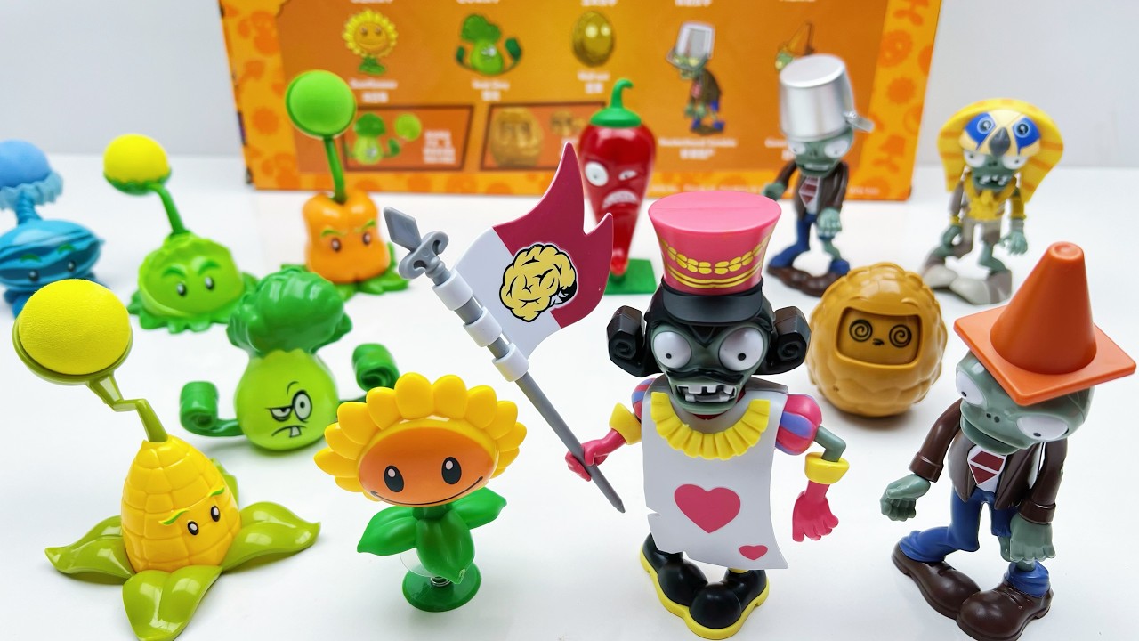 PLANTS VS ZOMBIES:5 Dave King VS. 50 Dr. Zombie King : Extremely Difficult Challenge.