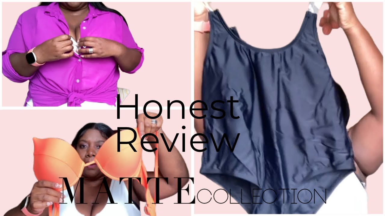 MATTE COLLECTION SWIMWEAR REVIEWS 2022 PLUS SIZE SWIMWEAR HAUL YouTube