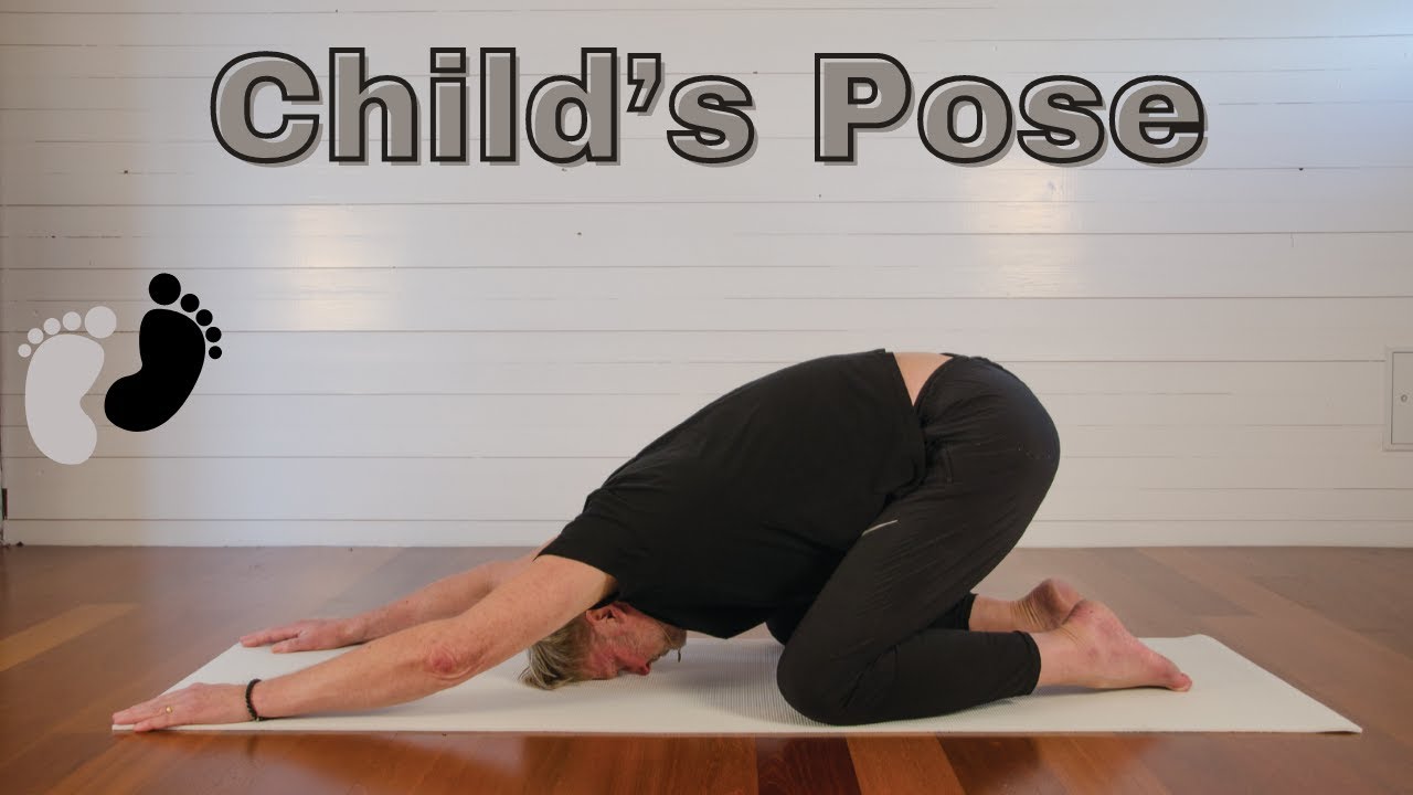 Child’s pose – stretch out your spine - YouTube