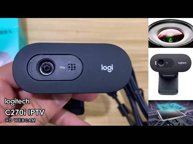 Logitech C270 HD Webcam Unboxing 