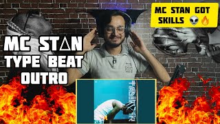 MC STAN TYPE BEAT ( OUTRO ) | TADIPAAR | REACTION / REVIEW