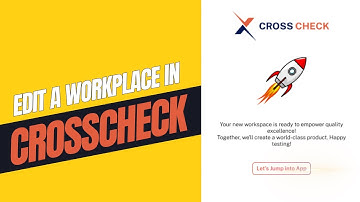 How To Edit A Workspace In Crosscheck