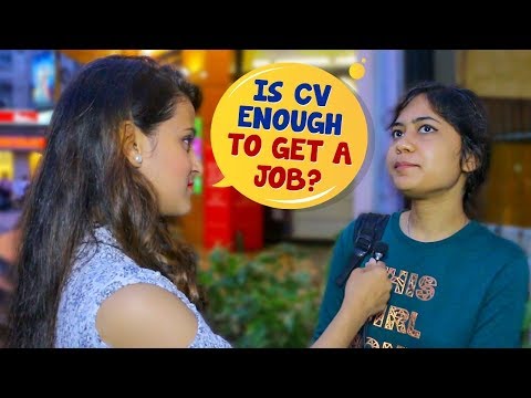 How Important Is A Good CV? | CV VS Resume | Kolkata Open Talk | Wassup India Funny Videos