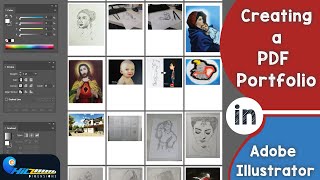 Creating a PDF Portfolio in Adobe Illustrator