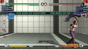 KOF14 Vanessa 1025 damage (3.10)