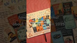 how to make journal about books I read in 2025📚 #journaling #journalwithme #booksreview #shorts