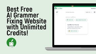 Best Free AI Grammer Fixing Website with Unlimited Credits [easy]