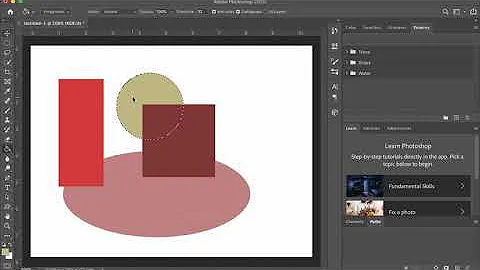 Geometric Selections/ Marquee Tool
