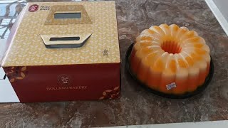 Holland Bakery Orange Pudding Review (Price Rp. 145,000)