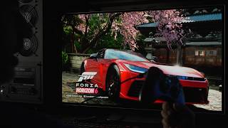 FORZA HORIZON 6 " Mais de 500FPS no Setup Mais Brabo do Planeta " #rtx5090 #9950x3d2 #oled #nvidia