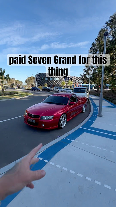 Anyone On A Budget Could Build This Ute…  #v8 #vz #holden