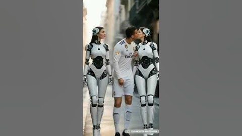 Beautiful bodyguard robot will always protect you. Ai robot #robot #ai #artificialintelligence