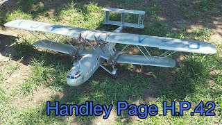 ラジコン飛行機 ハンドレページ  H.P.42 ハンニバル